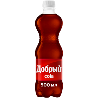 Газированный напиток "Добрый Cola", 500 мл. 